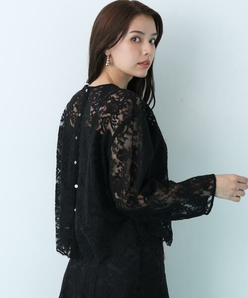 PINKY & DIANNE / ピンキーアンドダイアン シャツ・ブラウス | スカラレースブラウス | 詳細16
