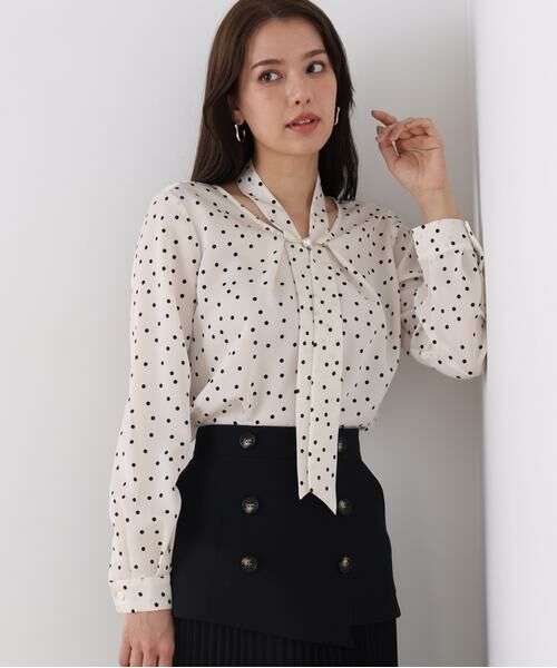 PINKY & DIANNE / ピンキーアンドダイアン シャツ・ブラウス | ２ＷＡＹボウタイブラウス | 詳細3