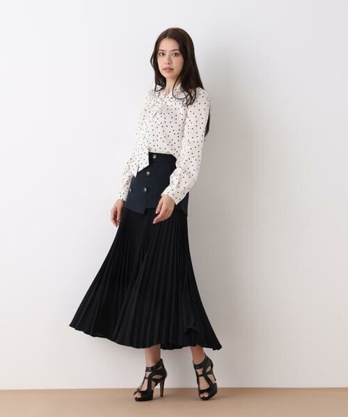 PINKY & DIANNE / ピンキーアンドダイアン シャツ・ブラウス | ２ＷＡＹボウタイブラウス | 詳細4