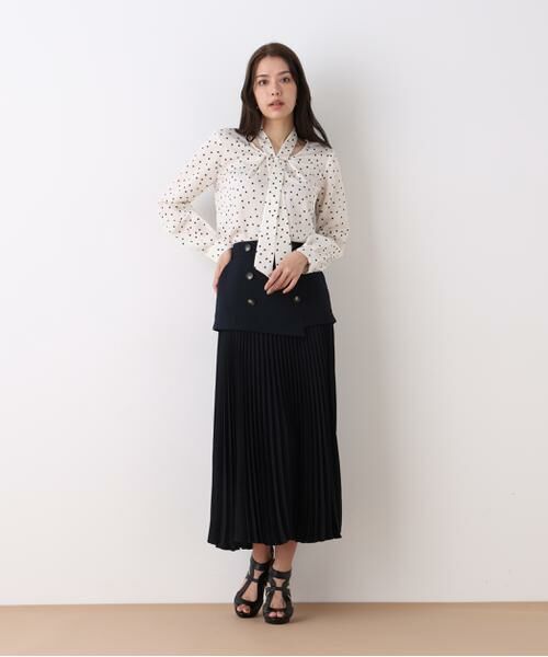 PINKY & DIANNE / ピンキーアンドダイアン シャツ・ブラウス | ２ＷＡＹボウタイブラウス | 詳細5