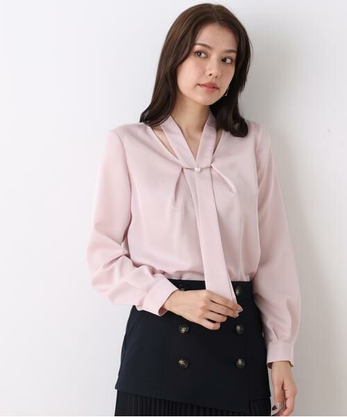 PINKY & DIANNE / ピンキーアンドダイアン シャツ・ブラウス | ２ＷＡＹボウタイブラウス | 詳細15