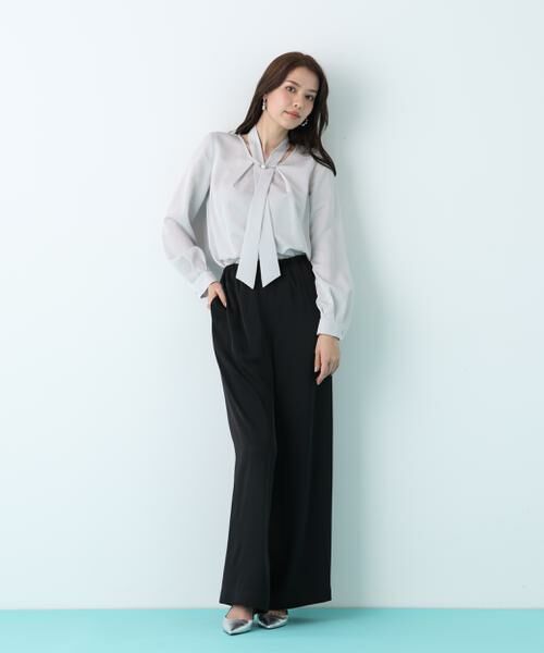 PINKY & DIANNE / ピンキーアンドダイアン シャツ・ブラウス | ２ＷＡＹボウタイブラウス | 詳細24