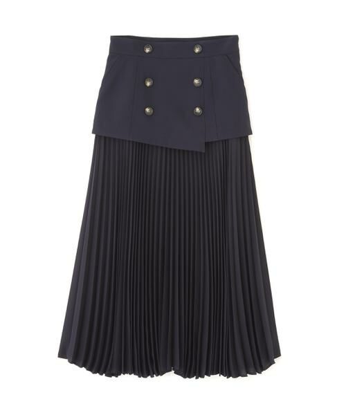 PINKY & DIANNE / ピンキーアンドダイアン スカート | ソフトオックスプリーツスカート | 詳細1