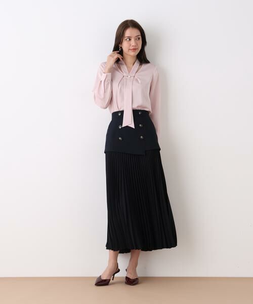 PINKY & DIANNE / ピンキーアンドダイアン スカート | ソフトオックスプリーツスカート | 詳細4
