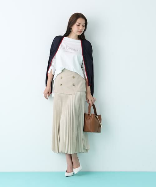 PINKY & DIANNE / ピンキーアンドダイアン スカート | ソフトオックスプリーツスカート | 詳細16