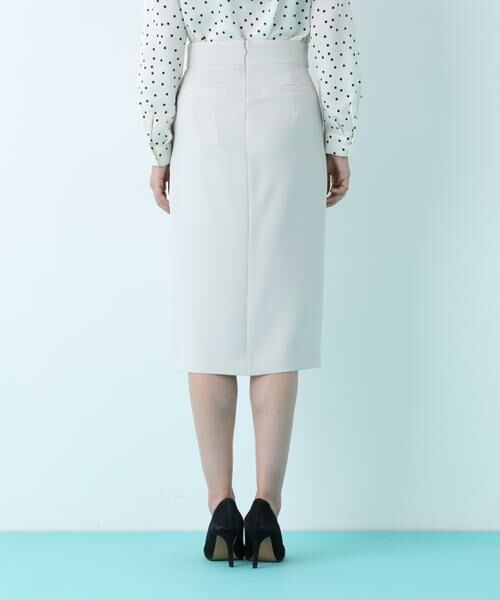 PINKY & DIANNE / ピンキーアンドダイアン スカート | アシンメトリックボタンラップスカート | 詳細6