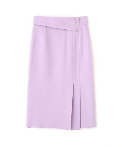 PINKY & DIANNE / ピンキーアンドダイアン スカート | アシンメトリックボタンラップスカート | 詳細12