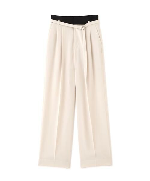 PINKY & DIANNE / ピンキーアンドダイアン パンツ | ダブルサテンタックワイドパンツ | 詳細6