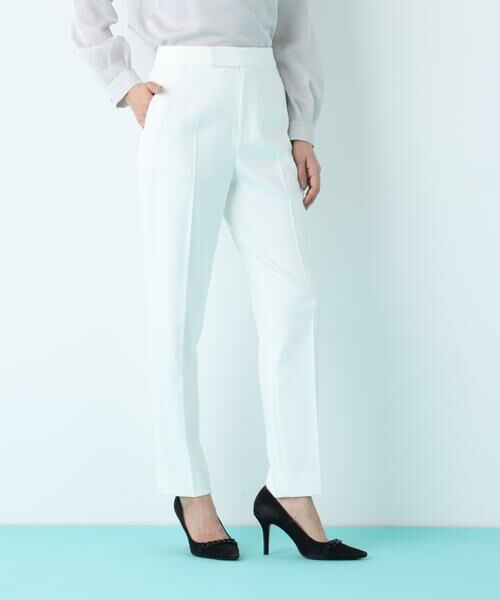 PINKY & DIANNE / ピンキーアンドダイアン パンツ | トリアセツイルテーパードパンツ | 詳細2