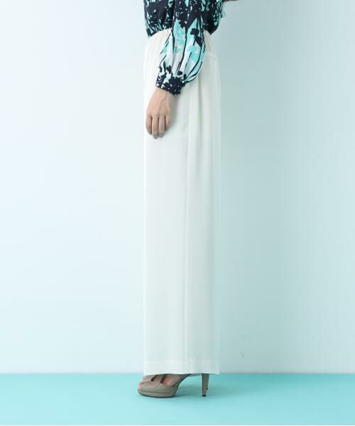 PINKY & DIANNE / ピンキーアンドダイアン パンツ | サテンワイドパンツ | 詳細5