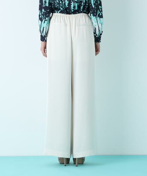 PINKY & DIANNE / ピンキーアンドダイアン パンツ | サテンワイドパンツ | 詳細6