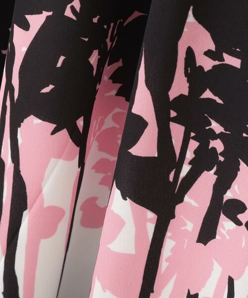 PINKY & DIANNE / ピンキーアンドダイアン ミニ丈・ひざ丈ワンピース | インクフォレストプリントワンピース | 詳細18