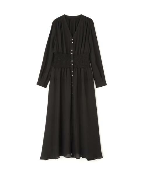 PINKY & DIANNE / ピンキーアンドダイアン ミニ丈・ひざ丈ワンピース | ウエストシャーリングロングワンピース | 詳細8