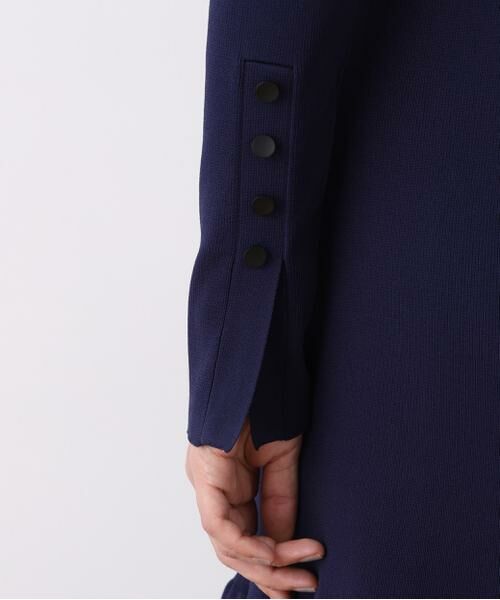 PINKY & DIANNE / ピンキーアンドダイアン ミニ丈・ひざ丈ワンピース | ボートネックマーメイドニットワンピース | 詳細10