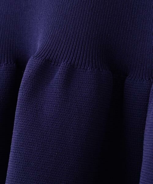 PINKY & DIANNE / ピンキーアンドダイアン ミニ丈・ひざ丈ワンピース | ボートネックマーメイドニットワンピース | 詳細13