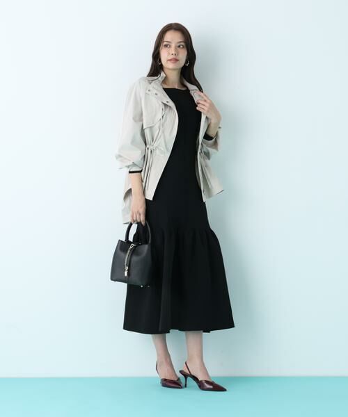 PINKY & DIANNE / ピンキーアンドダイアン ミニ丈・ひざ丈ワンピース | ボートネックマーメイドニットワンピース | 詳細18