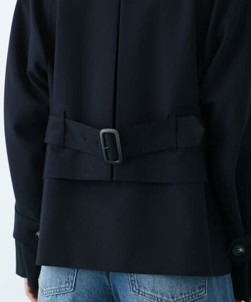 PINKY & DIANNE / ピンキーアンドダイアン アウター | ソフトオックスショートトレンチコート | 詳細12