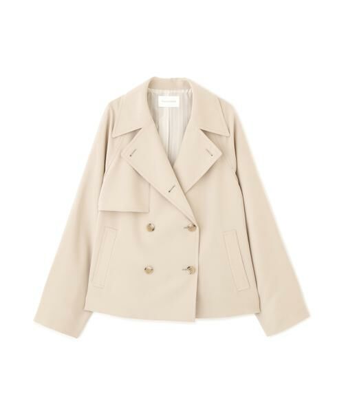 PINKY & DIANNE / ピンキーアンドダイアン アウター | ソフトオックスショートトレンチコート | 詳細14