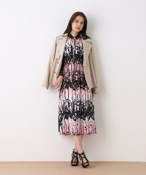 PINKY & DIANNE / ピンキーアンドダイアン アウター | ソフトオックスショートトレンチコート | 詳細16