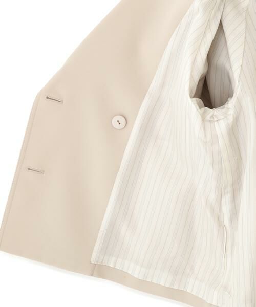 PINKY & DIANNE / ピンキーアンドダイアン アウター | ソフトオックスショートトレンチコート | 詳細19