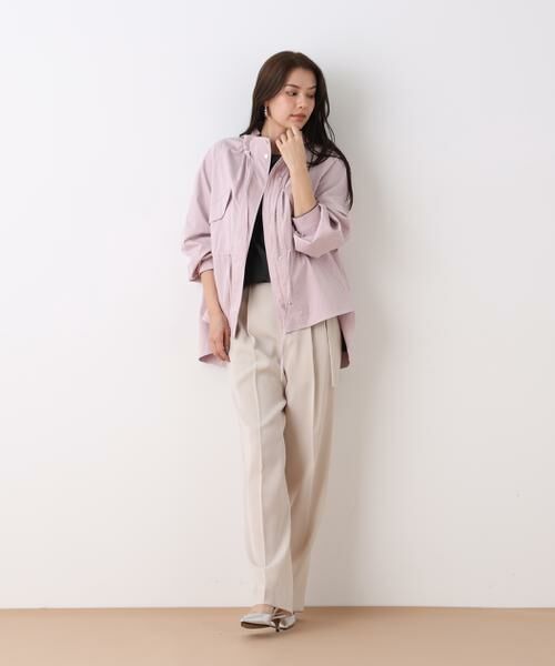 PINKY & DIANNE / ピンキーアンドダイアン ブルゾン | ［WEB限定カラー］ストレッチツイルマウンテンパーカー | 詳細4