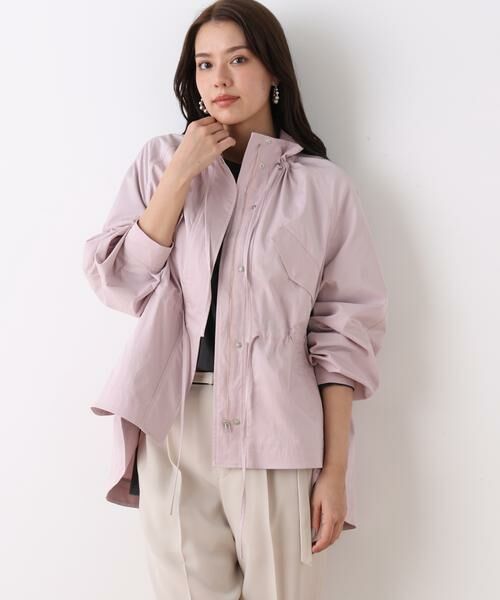 PINKY & DIANNE / ピンキーアンドダイアン ブルゾン | ［WEB限定カラー］ストレッチツイルマウンテンパーカー（ピンク）