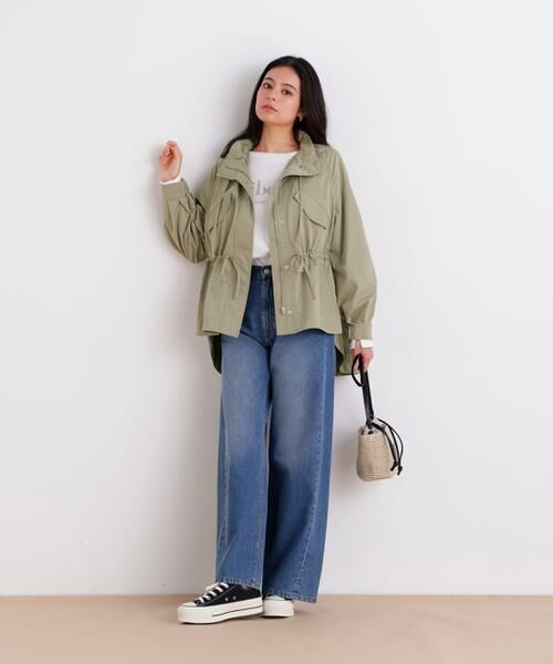 PINKY & DIANNE / ピンキーアンドダイアン ブルゾン | ［WEB限定カラー］ストレッチツイルマウンテンパーカー | 詳細8