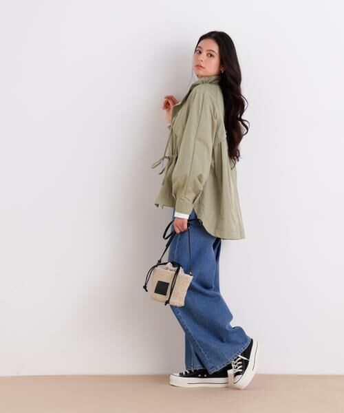 PINKY & DIANNE / ピンキーアンドダイアン ブルゾン | ［WEB限定カラー］ストレッチツイルマウンテンパーカー | 詳細9