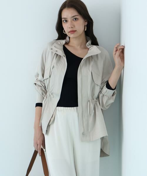 PINKY & DIANNE / ピンキーアンドダイアン ブルゾン | ［WEB限定カラー］ストレッチツイルマウンテンパーカー | 詳細8