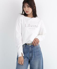PINKY & DIANNE / ピンキーアンドダイアン カットソー | 「Ｌｉｂｅｒｔｅ」ロングＴシャツ