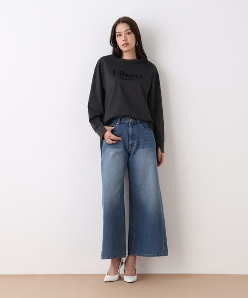 PINKY & DIANNE / ピンキーアンドダイアン カットソー | 「Ｌｉｂｅｒｔｅ」ロングＴシャツ | 詳細19