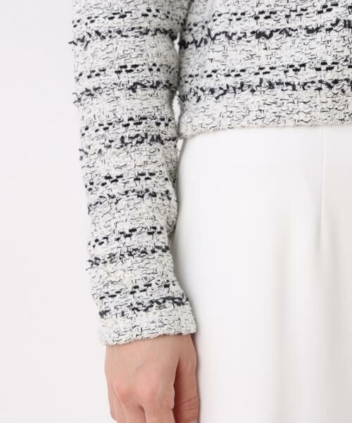 PINKY & DIANNE / ピンキーアンドダイアン カーディガン・ボレロ | ブークレーツイードＶネックカーディガン | 詳細15