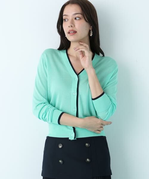 PINKY & DIANNE / ピンキーアンドダイアン カーディガン・ボレロ | Ｖネックパレットニットカーディガン | 詳細2