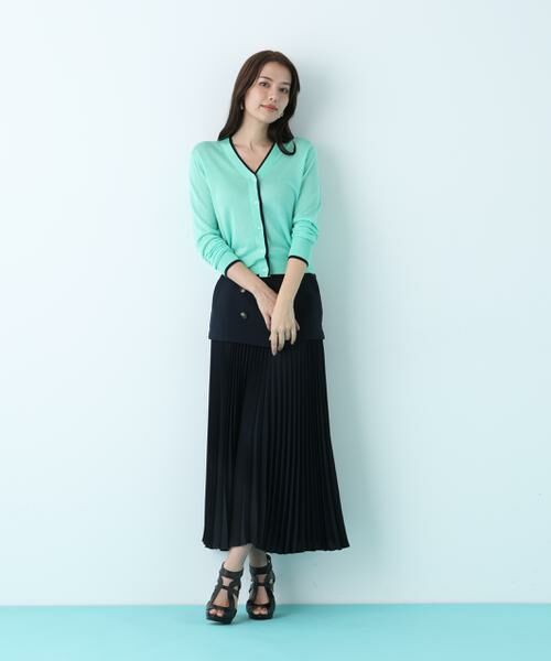 PINKY & DIANNE / ピンキーアンドダイアン カーディガン・ボレロ | Ｖネックパレットニットカーディガン | 詳細3