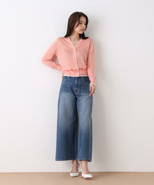 PINKY & DIANNE / ピンキーアンドダイアン カーディガン・ボレロ | Ｖネックパレットニットカーディガン | 詳細8