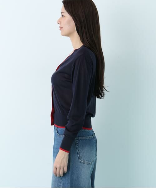 PINKY & DIANNE / ピンキーアンドダイアン カーディガン・ボレロ | Ｖネックパレットニットカーディガン | 詳細16