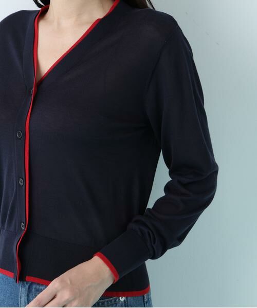 PINKY & DIANNE / ピンキーアンドダイアン カーディガン・ボレロ | Ｖネックパレットニットカーディガン | 詳細19