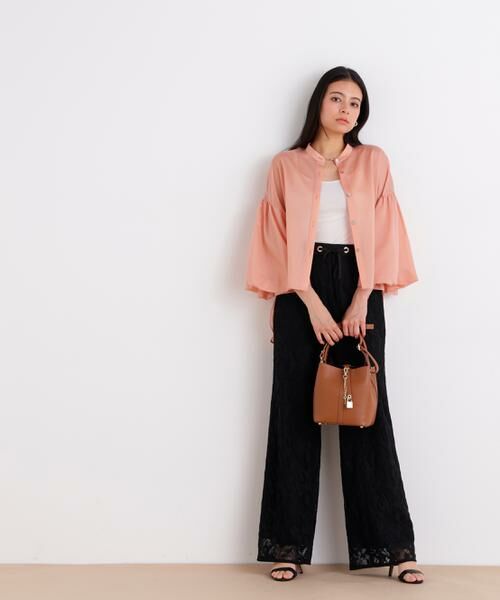 PINKY & DIANNE / ピンキーアンドダイアン シャツ・ブラウス | ギャザーバルーンスリーブブラウス | 詳細10