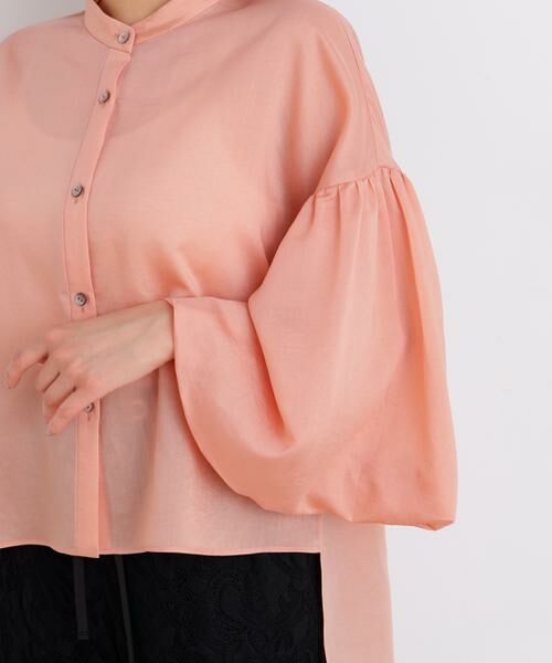 PINKY & DIANNE / ピンキーアンドダイアン シャツ・ブラウス | ギャザーバルーンスリーブブラウス | 詳細14