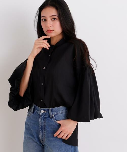 PINKY & DIANNE / ピンキーアンドダイアン シャツ・ブラウス | ギャザーバルーンスリーブブラウス | 詳細19