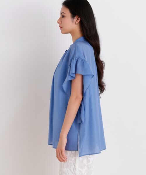 PINKY & DIANNE / ピンキーアンドダイアン シャツ・ブラウス | ラッフルスリーブブラウス | 詳細6