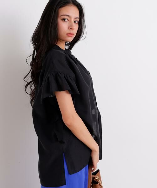 PINKY & DIANNE / ピンキーアンドダイアン シャツ・ブラウス | ラッフルスリーブブラウス | 詳細14