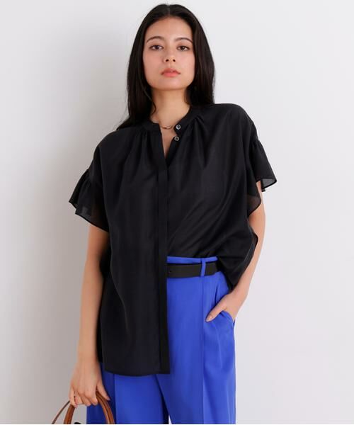 PINKY & DIANNE / ピンキーアンドダイアン シャツ・ブラウス | ラッフルスリーブブラウス | 詳細15