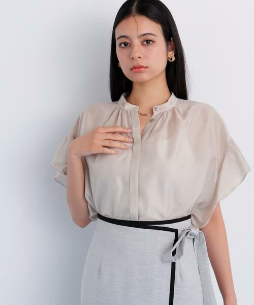 PINKY & DIANNE / ピンキーアンドダイアン シャツ・ブラウス | ラッフルスリーブブラウス | 詳細20