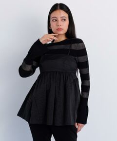 PINKY & DIANNE / ピンキーアンドダイアン シャツ・ブラウス | シャイニータフタチュニックブラウス