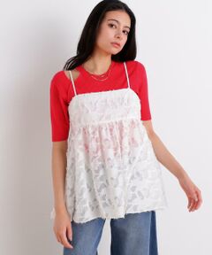 PINKY & DIANNE / ピンキーアンドダイアン シャツ・ブラウス | カットジャカードチュニックブラウス