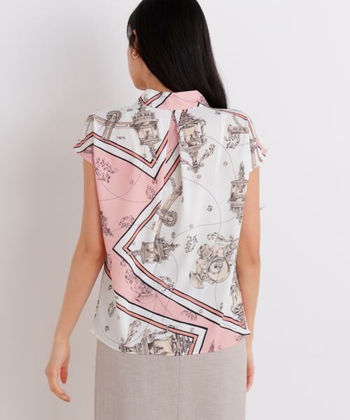 PINKY & DIANNE / ピンキーアンドダイアン シャツ・ブラウス | バロックスカーフプリントブラウス | 詳細7