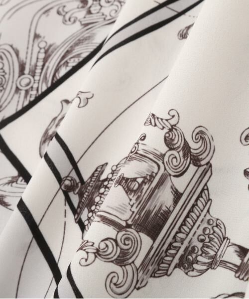 PINKY & DIANNE / ピンキーアンドダイアン シャツ・ブラウス | <追加生産予約>バロックスカーフプリントブラウス | 詳細26