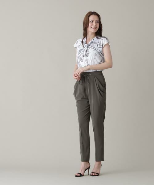 PINKY & DIANNE / ピンキーアンドダイアン シャツ・ブラウス | <追加生産予約>バロックスカーフプリントブラウス | 詳細23