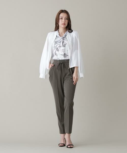 PINKY & DIANNE / ピンキーアンドダイアン シャツ・ブラウス | <追加生産予約>バロックスカーフプリントブラウス | 詳細24